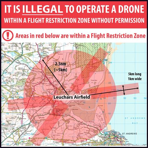 drone flight restriction map.